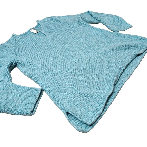 LL Bean Sweater Womens MP Chunky Knitted V Neck‎ Outdoors Gorpcore Hiking Travel - Picture 4 of 8